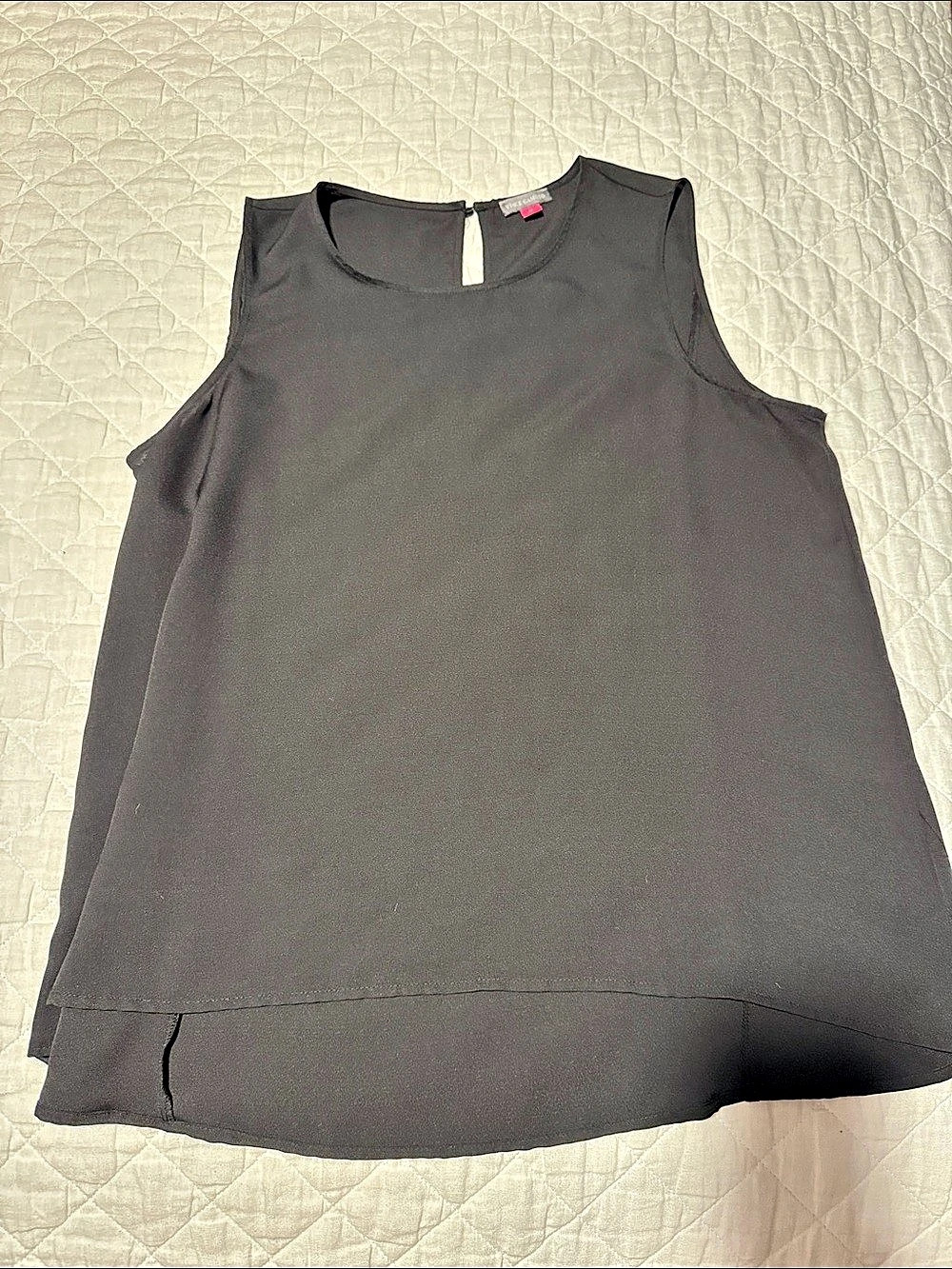 Vince Camuto Sleeveless Top in Black XL Like New